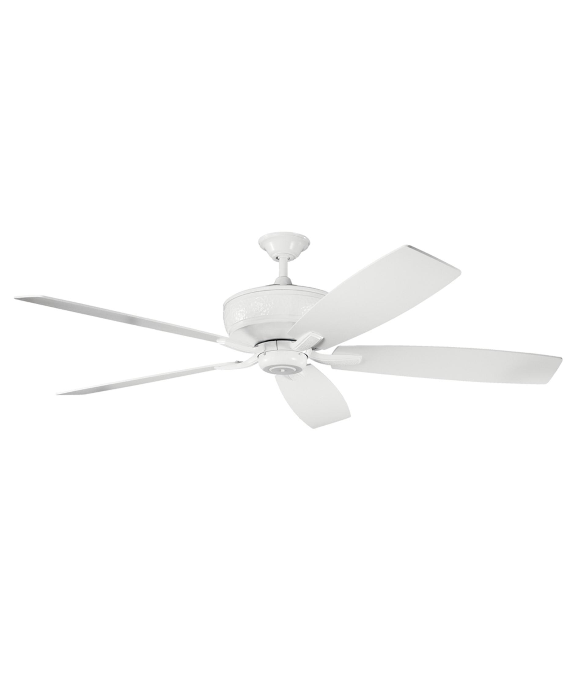 Kichler 300106 Monarch 70 Inch 5 Blade Ceiling Fan Capitol Shown In White Finish
