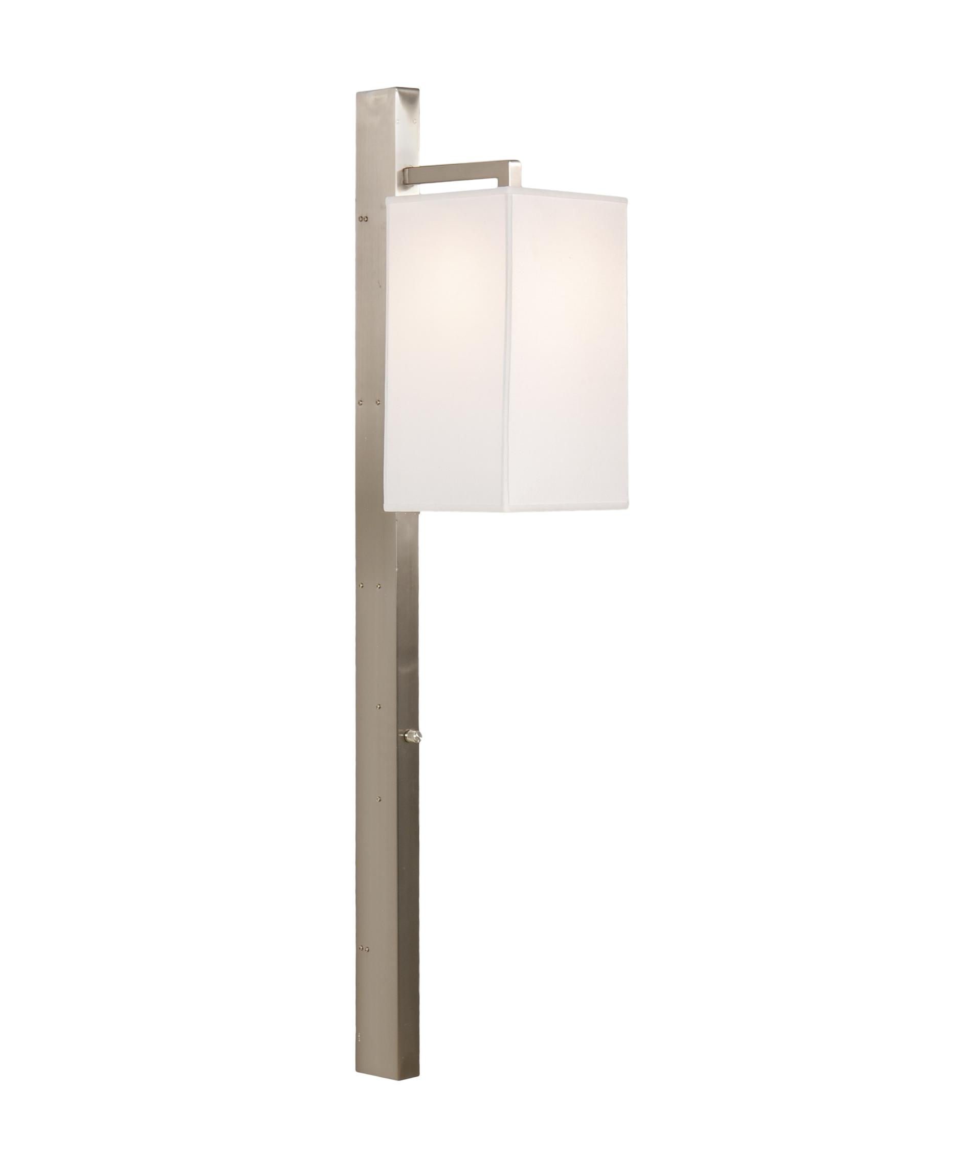 Wildwood 25030 Narrow Wall Sconce Nickel Wall Sconce Capitol Lighting